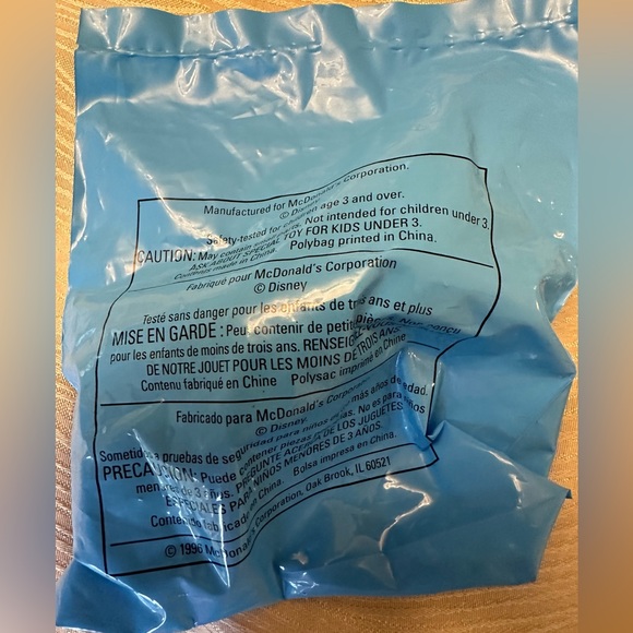 McDonald’s FURBY Furby #8 McDonald's Happy Meal Toy 1998 Vintage NEW SEALED Bag - Picture 2 of 2